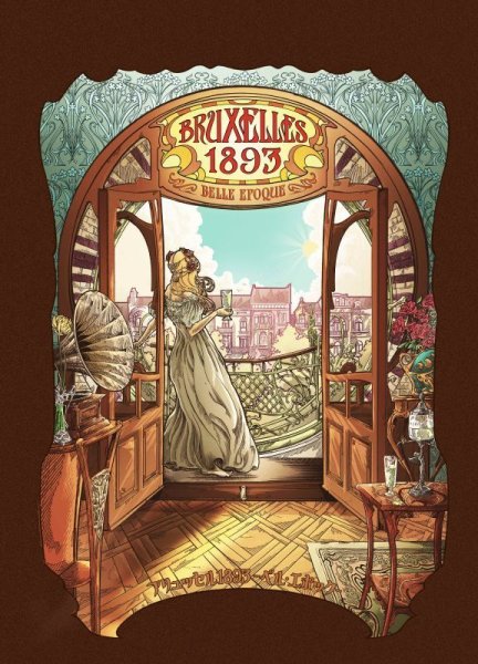 画像1: ブリュッセル1893-ベル・エポック- 日本語版 (1)