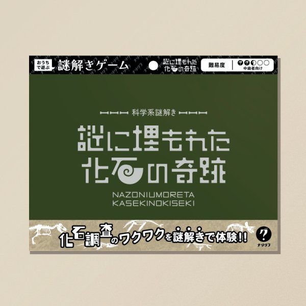 画像1: ＜ナゾグラ＞謎に埋もれた化石の奇跡 (1)