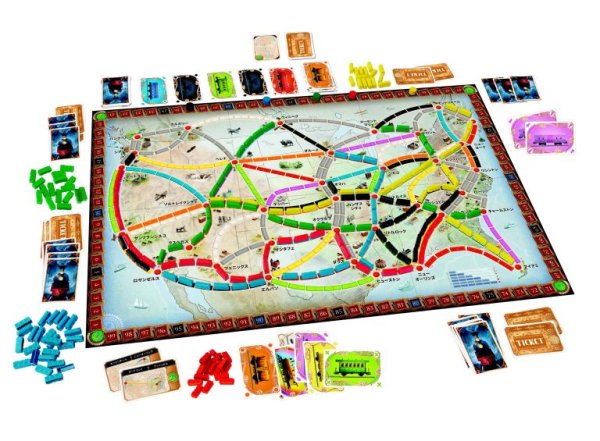 画像2: チケット・トゥ・ライド：アメリカ　2025年新版 (2)